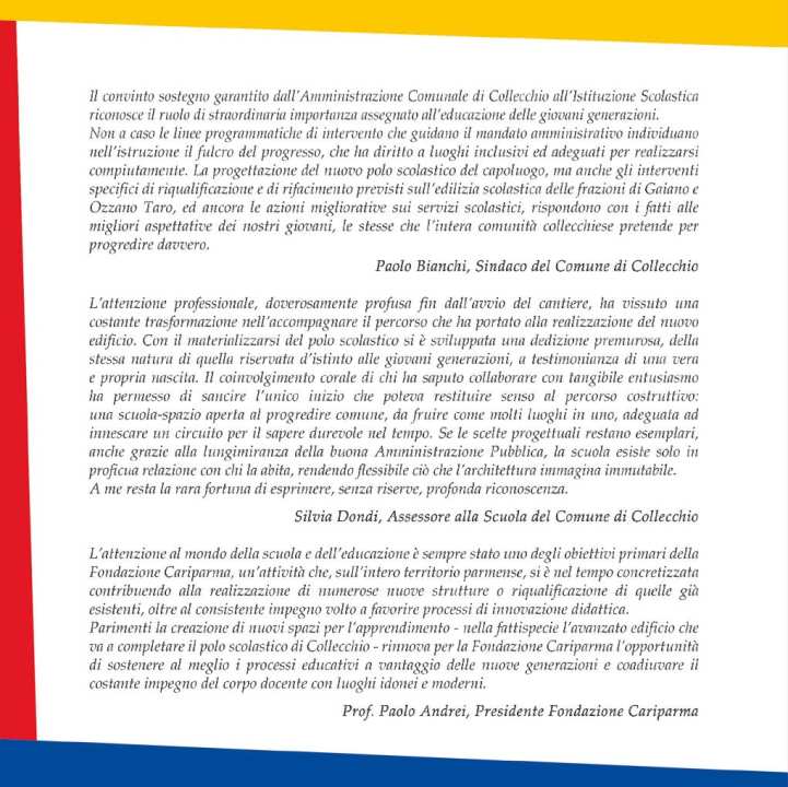 nuovo polo scolastico di collecchio 2