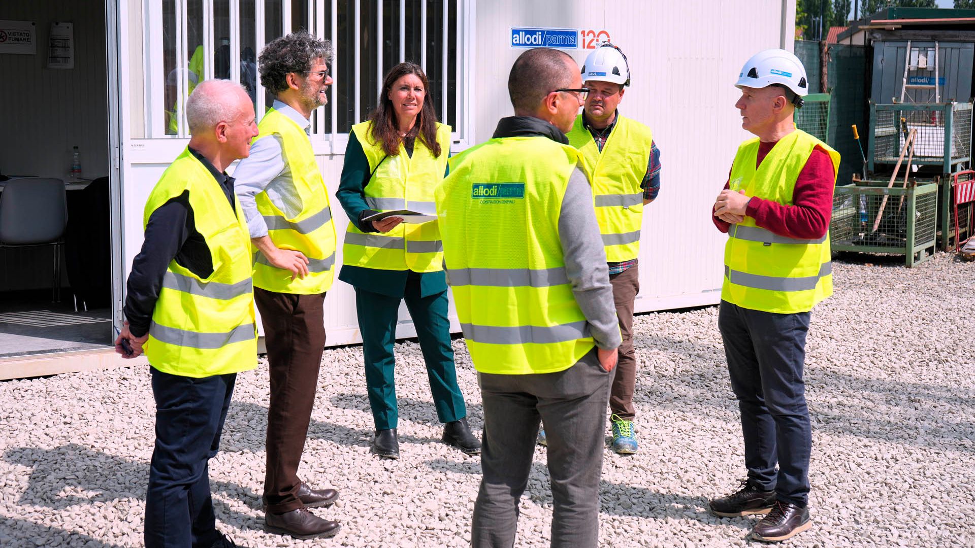 Completato il secondo solaio della nuova Casa Residenza Anziani nella Cittadella del Benessere a Parma - Foto 02