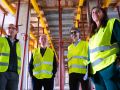 sopralluogo cantiere completato secondo solaio residenza anziani cittadella benessere parma