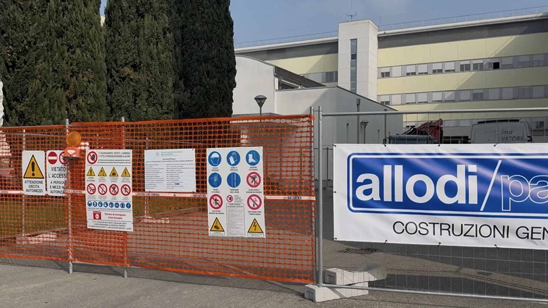 sopralluogo impresa allodi ospedale di vaio nuova camera iperbarica 2