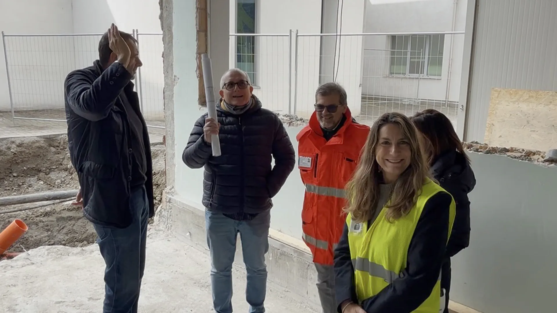 sopralluogo impresa allodi ospedale di vaio nuova camera iperbarica 3